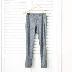 Lady Footlocker Grey Compression Workout Leggings